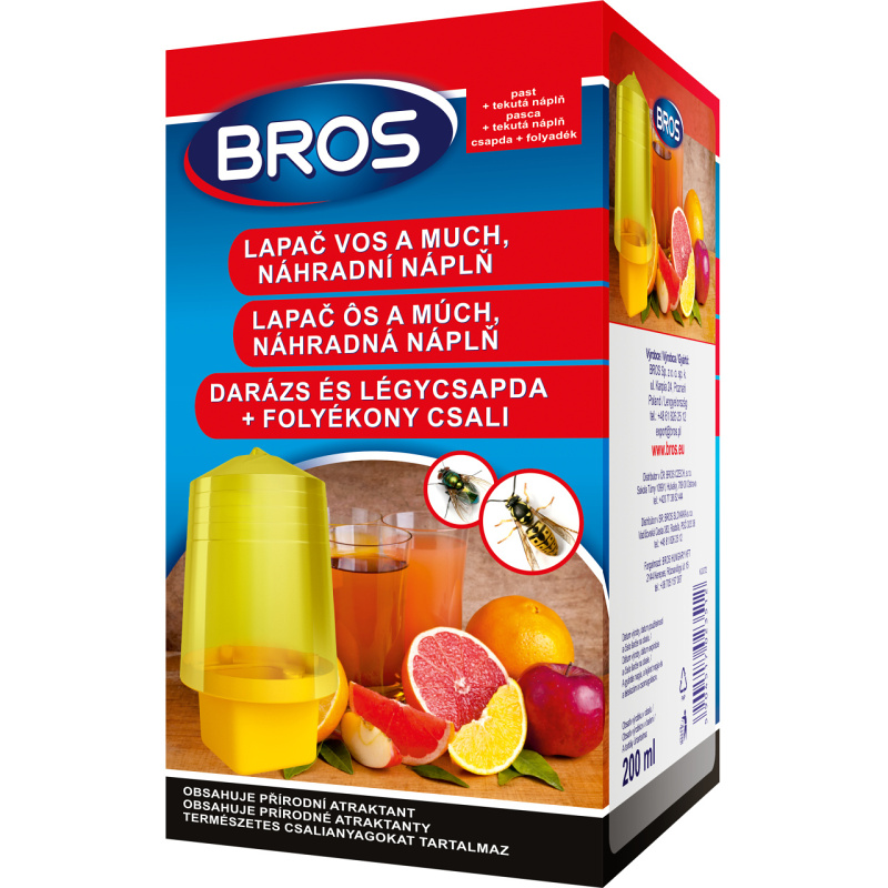 Bros Lapač ôs s nápl. 200ml