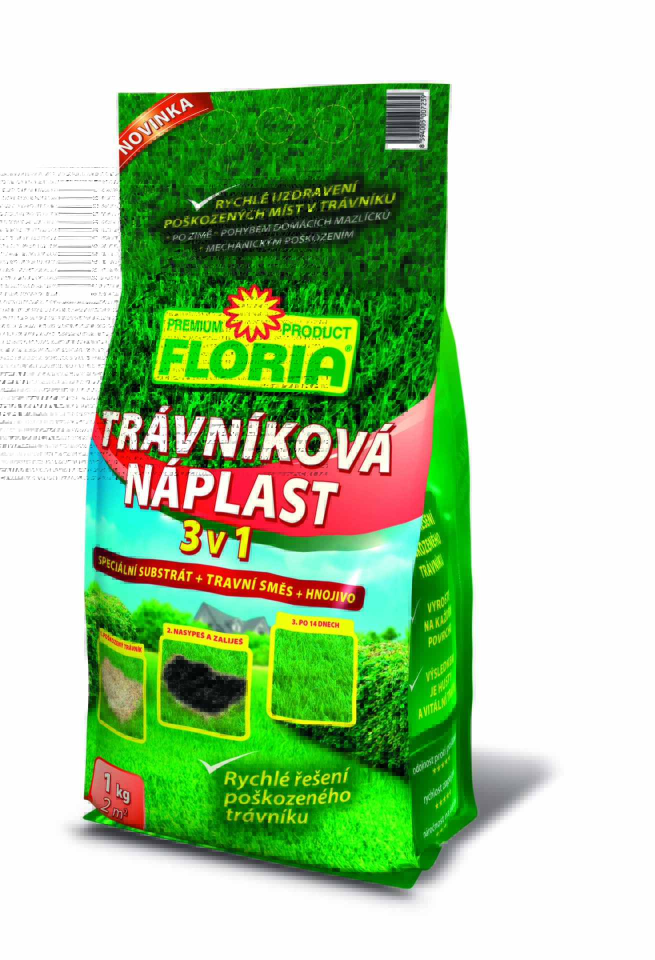 Floria Trávniková náplasť 1kg