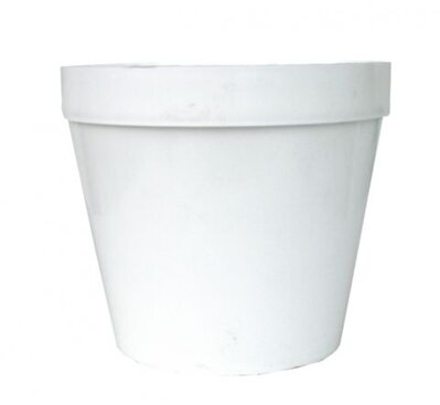 Kvetináč BESOP 12cm biely