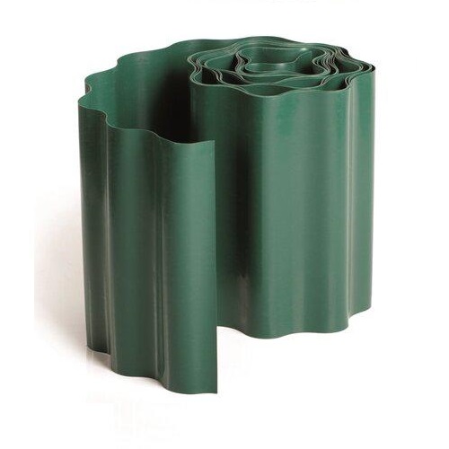 Okraj trávnika PVC 9mx15cm zelený