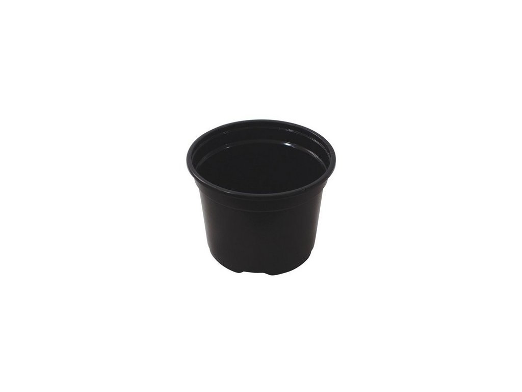 Kvetináč sadbový 12cm čierny