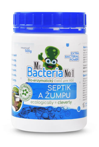 Baktérie do septiku 500g tmavomodré Mr. Bacteria [12]