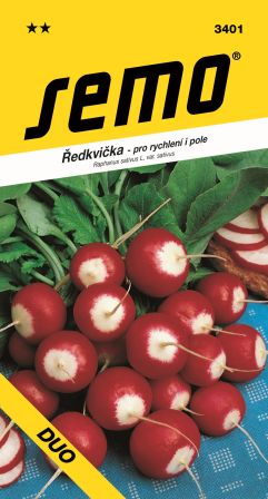 Reďkovka Duo červenobiela SEMO 3401