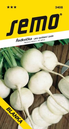 Reďkovka Blanka biela SEMO 3408