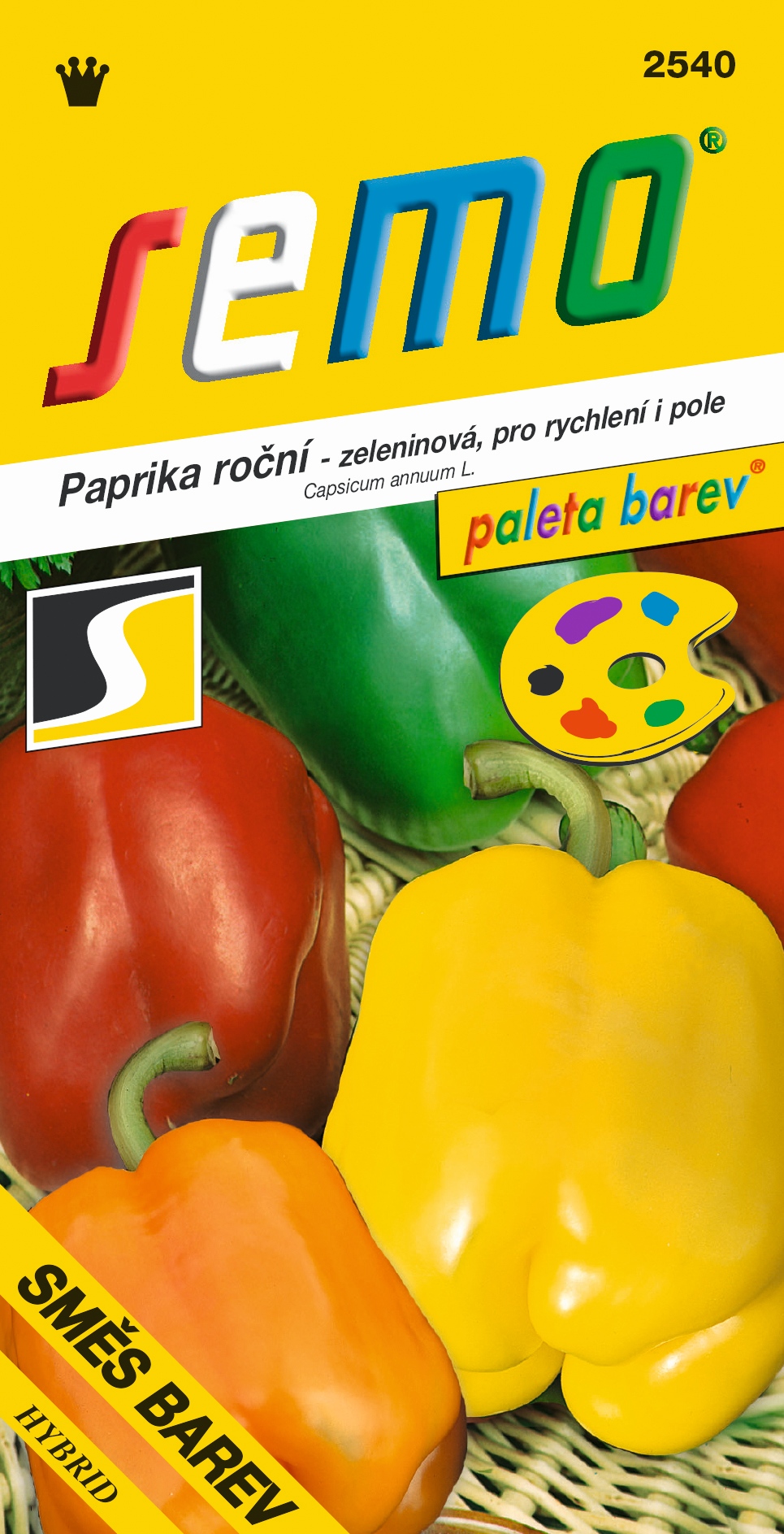 Paprika zmes farieb PF SEMO 2540
