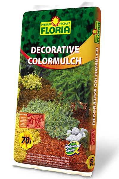 Dekoratívna far. štiepka oranžová 70l [36]