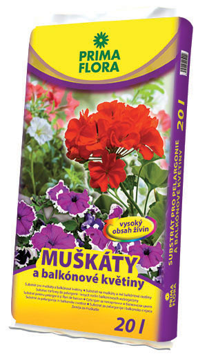 Primaflora muškáty 20l