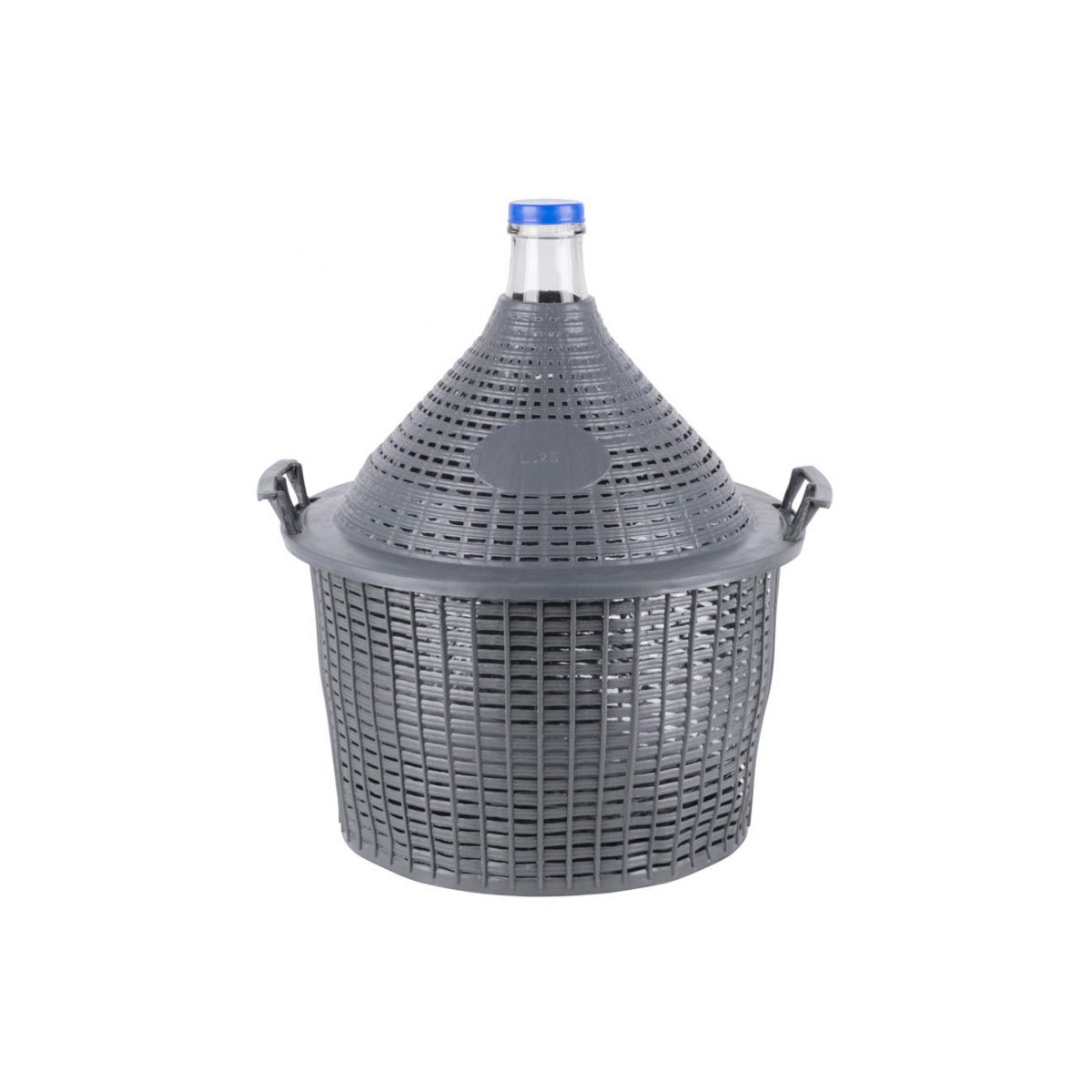 Demižón 25l opletený plast.