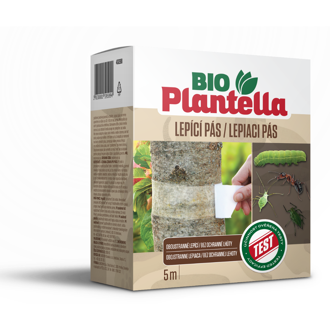Lepový pás na stromy BioPlantella 5m [24]
