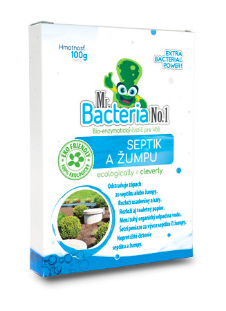 Baktérie do septiku 100g tmavomodré Mr. Bacteria [16]