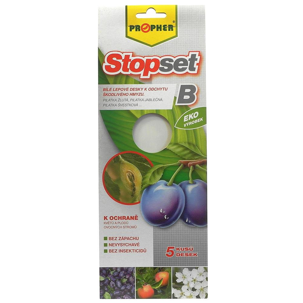 Stopset biele dosky