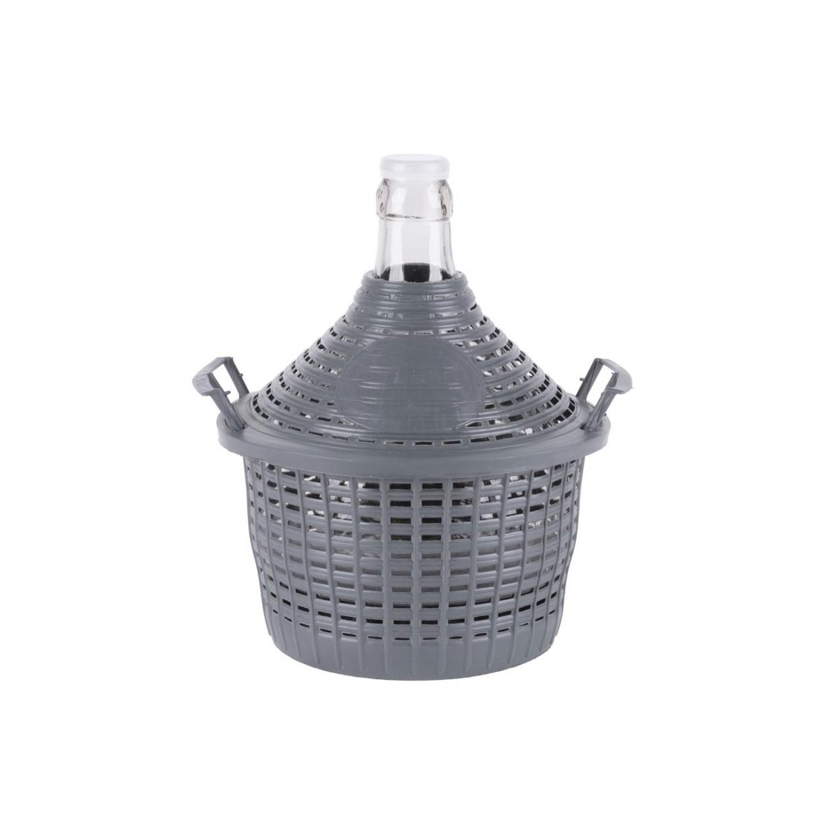 Demižón 5l opletený plast.