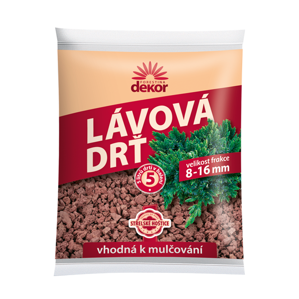 Lávová drť 8-16mm  5l