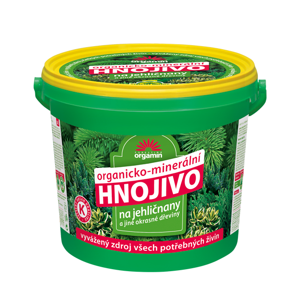 Hnojivo na ihličnany  5kg vedro