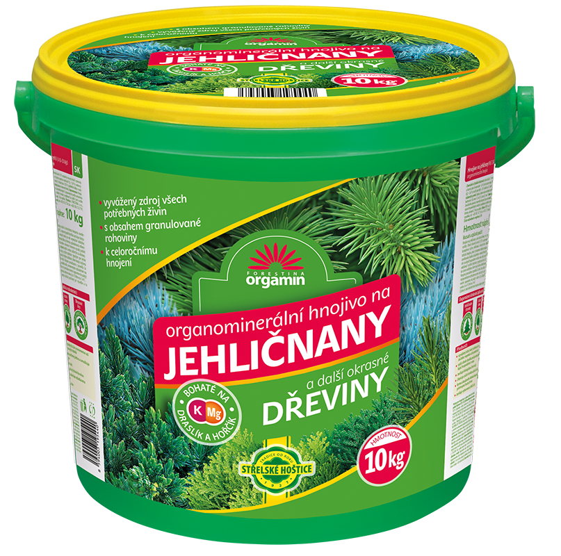 Hnojivo na ihličnany 10kg vedro