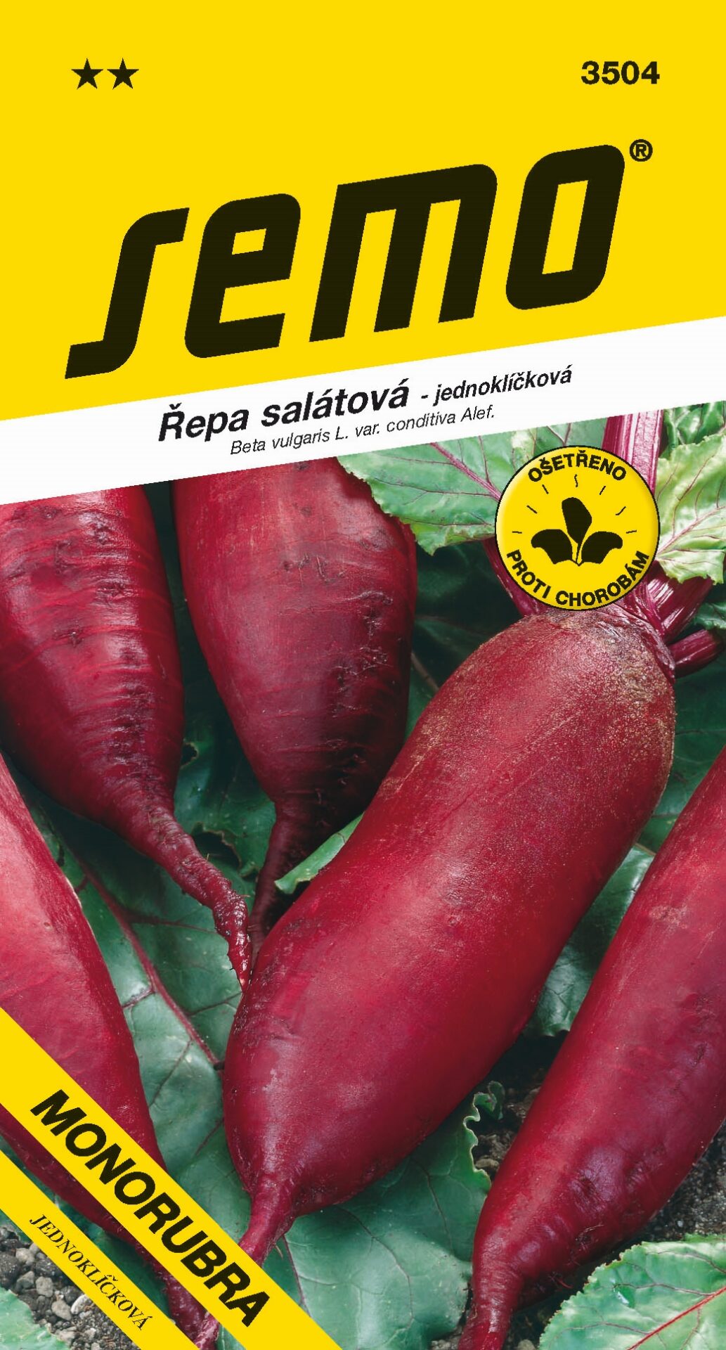Cvikla Monorubra podlh. jednoklíč. SEMO 3504