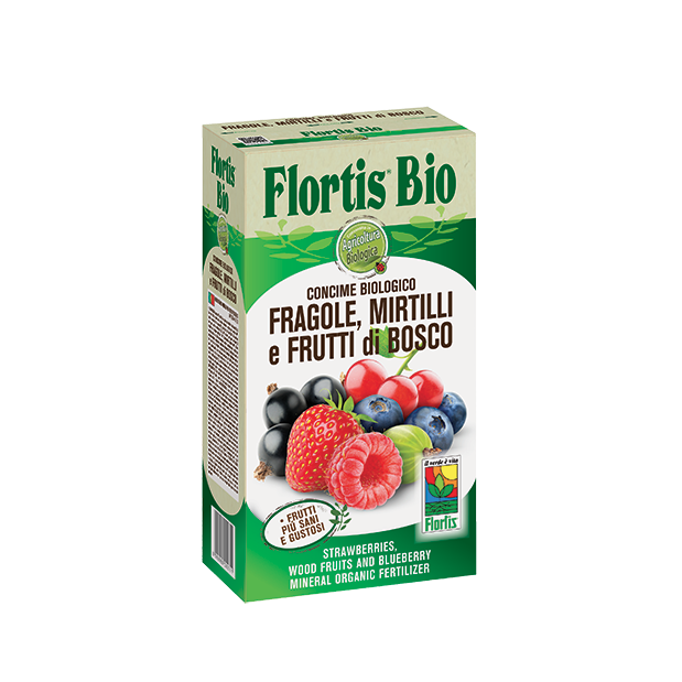 Organické hnojivo na jahody, maliny, čučoriedky 1kg FLORTIS
