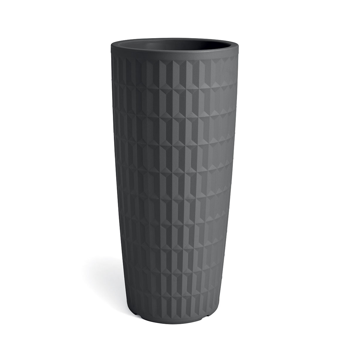 CACHE-POT TYLE ROT. H85 cm ANTRACITE