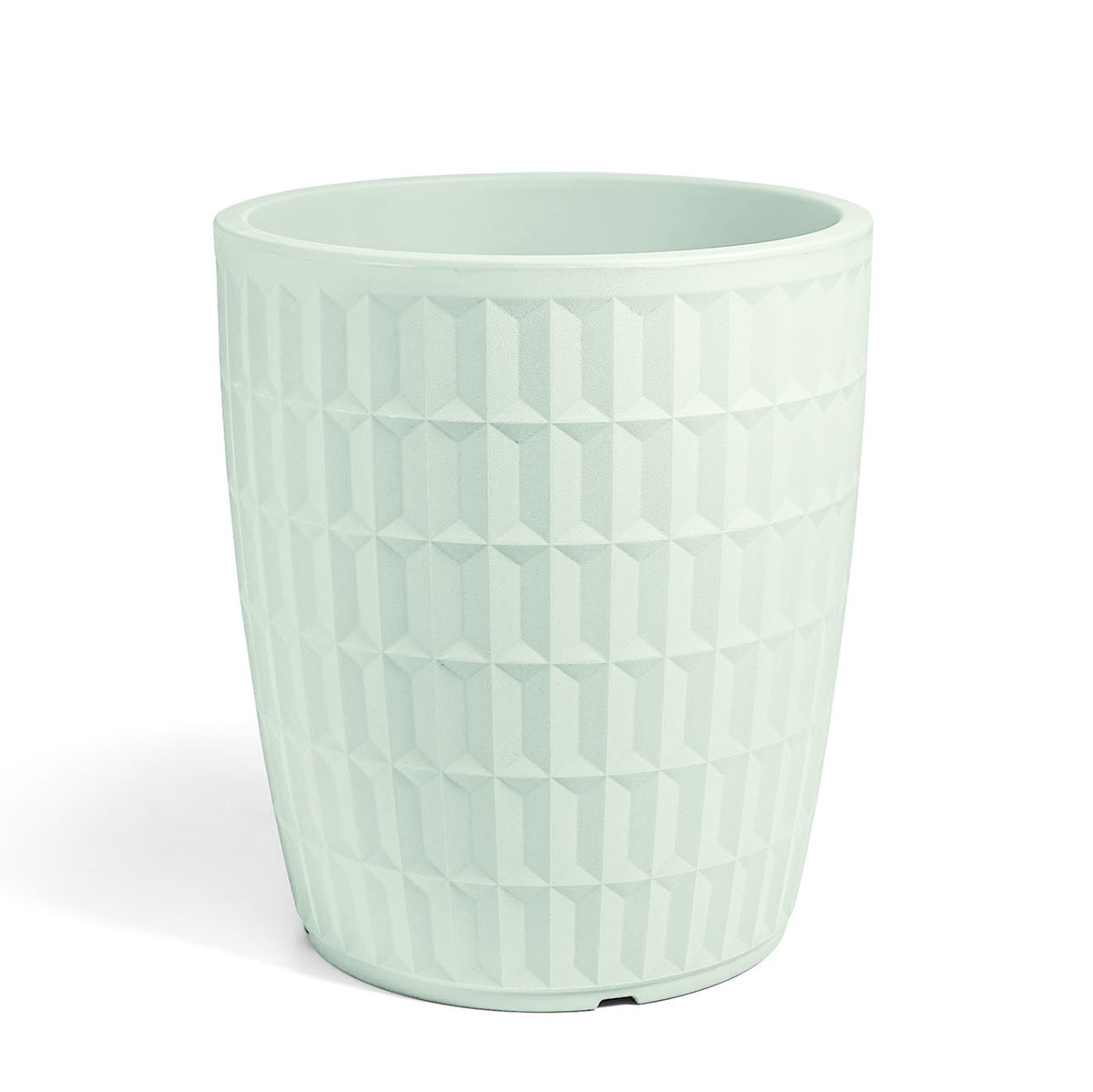 VASO ROTONDO TYLE 50 cm BIANCO
