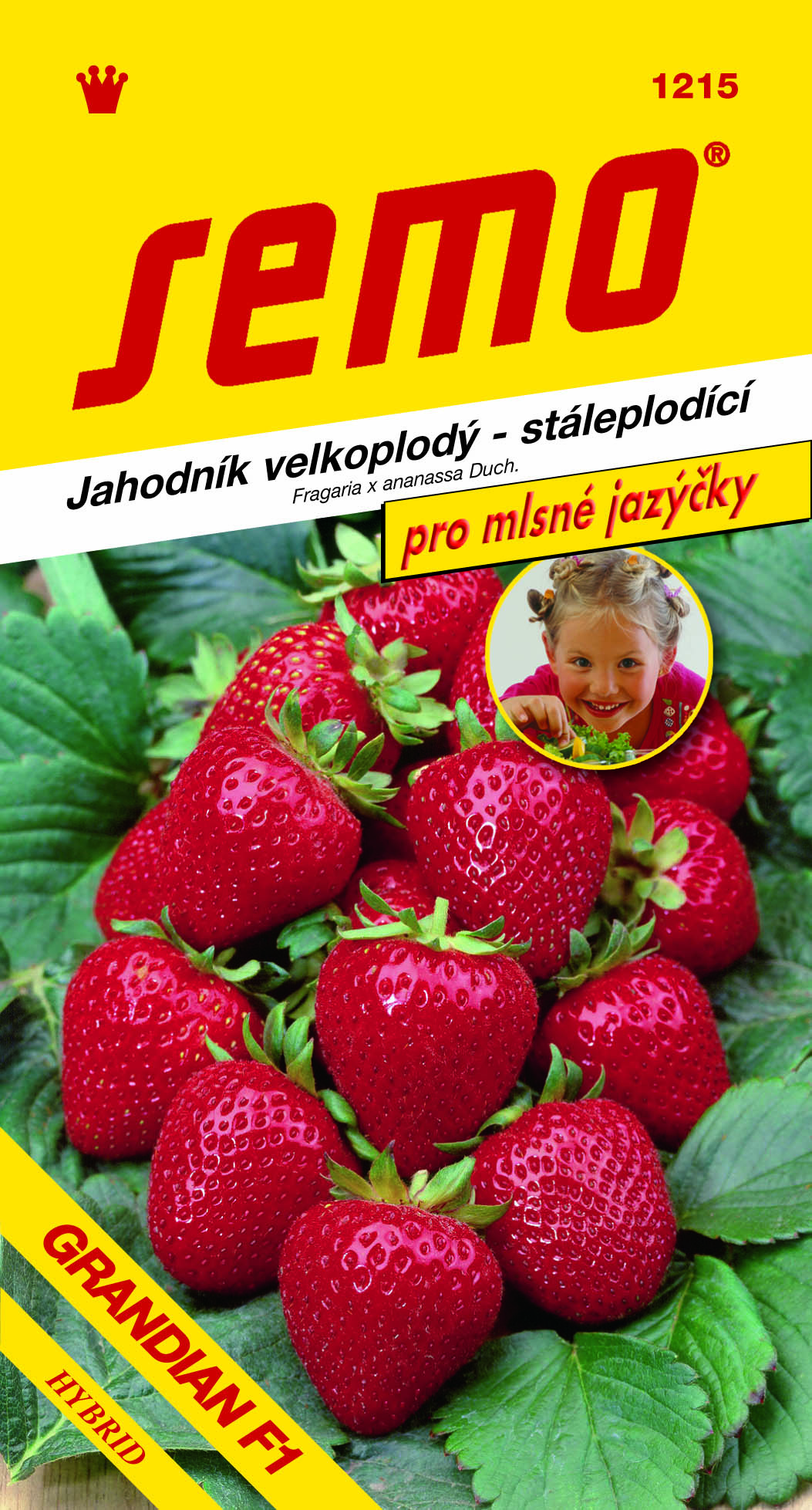Jahody Grandian F1 veľkop. MJ  SEMO 1215
