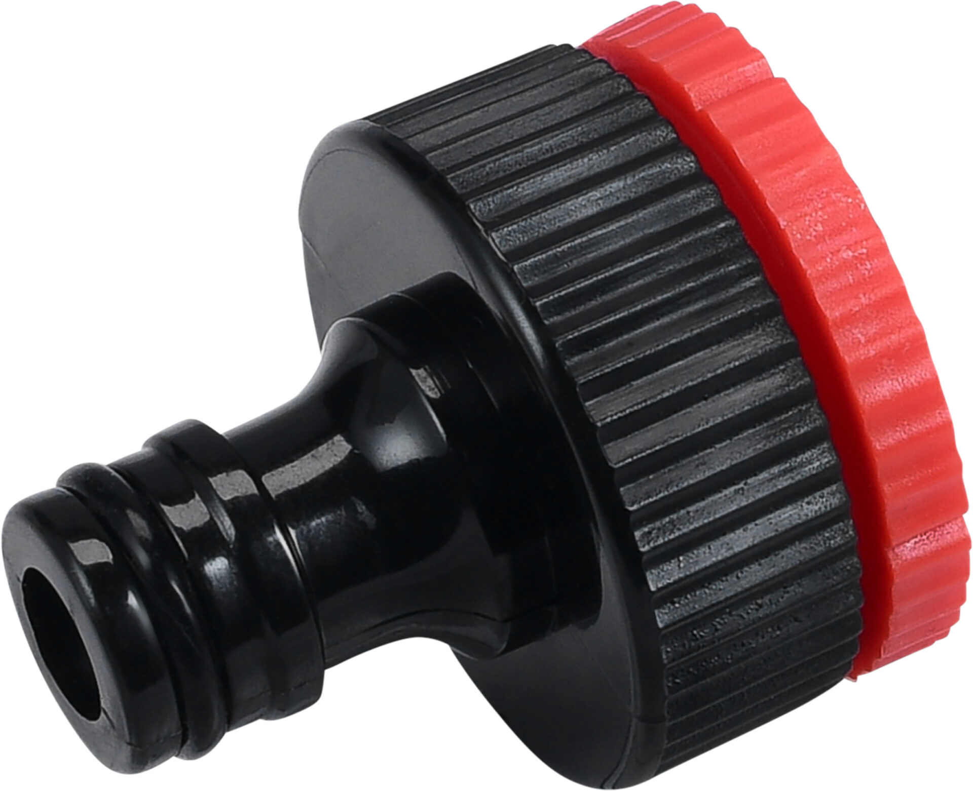 Přípojka na kohoutek s redukcí 3/4“ x 1“, plast