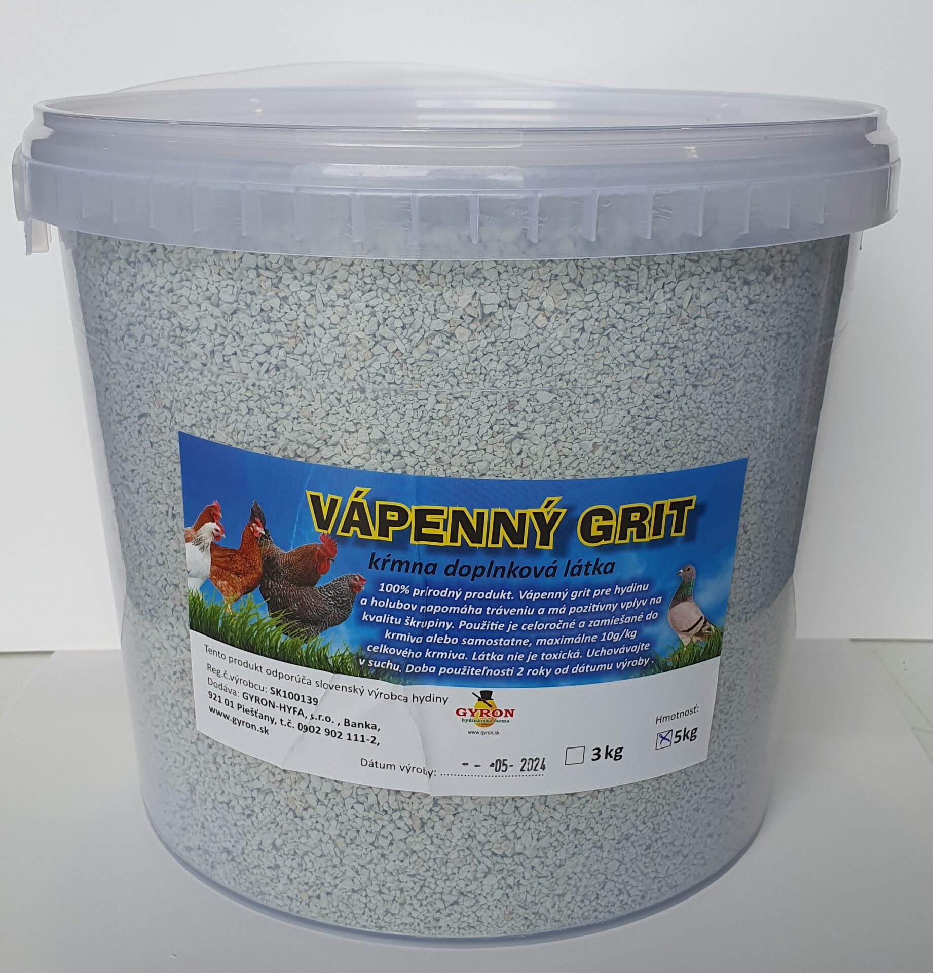 Grit vápenný 5kg