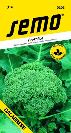 Brokolica Calabrese SEMO 0203 – jednoročka