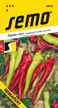Paprika Semaroh neštip. bar. roh SEMO 2514 – jednoročka