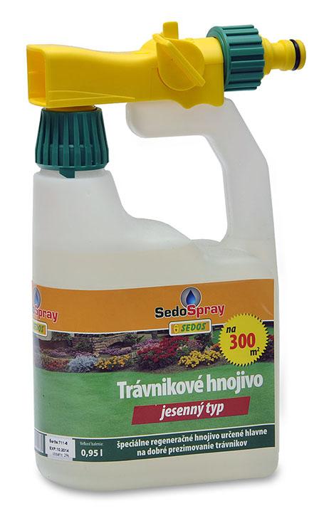 SEDOSPRAY Trávnik JESEŇ 0,95l s aplikátorom
