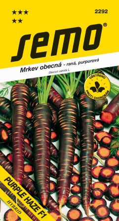 Mrkva Purple haze F1 polosk. SEMO 2292 – jednoročka