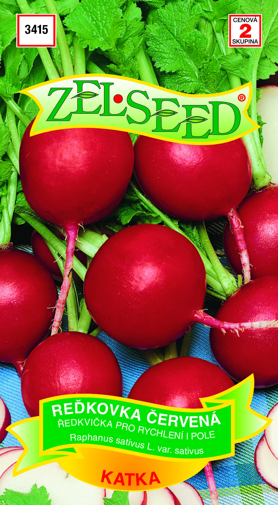 Reďkovka Katka červ. ZEL 3415 – jednoročka