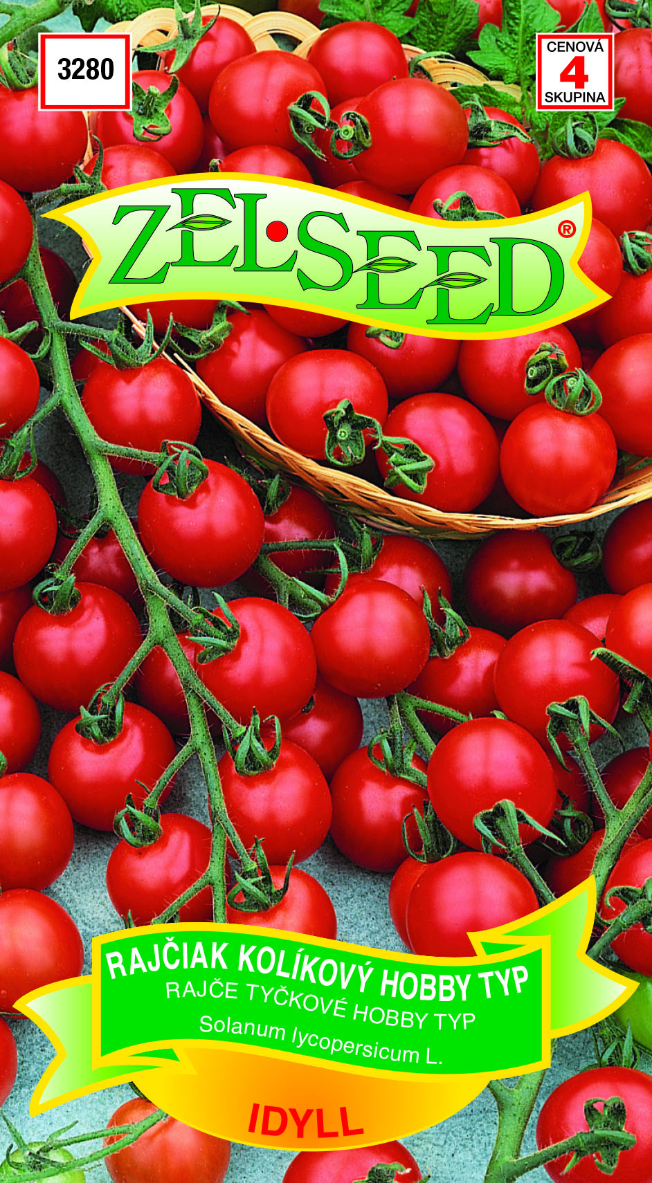 Rajčiak kol. Idyll – červený ZEL 3280 – jednoročka