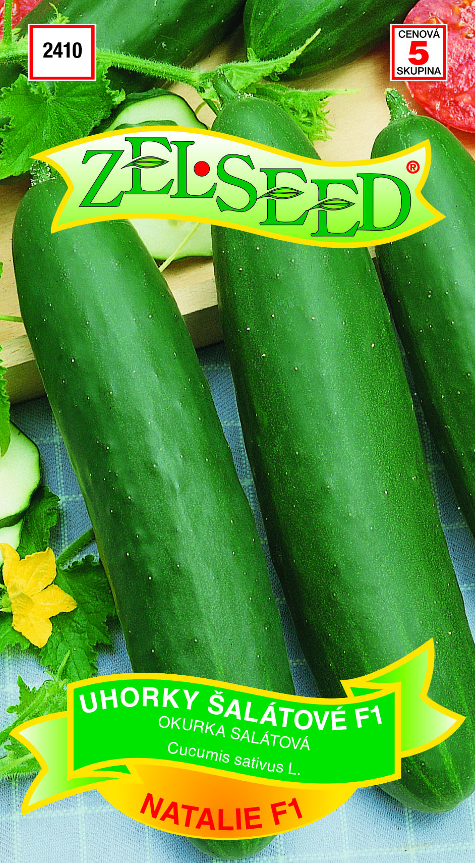 Uhorky šal. Natalie F1 ZEL 2410 – jednoročka