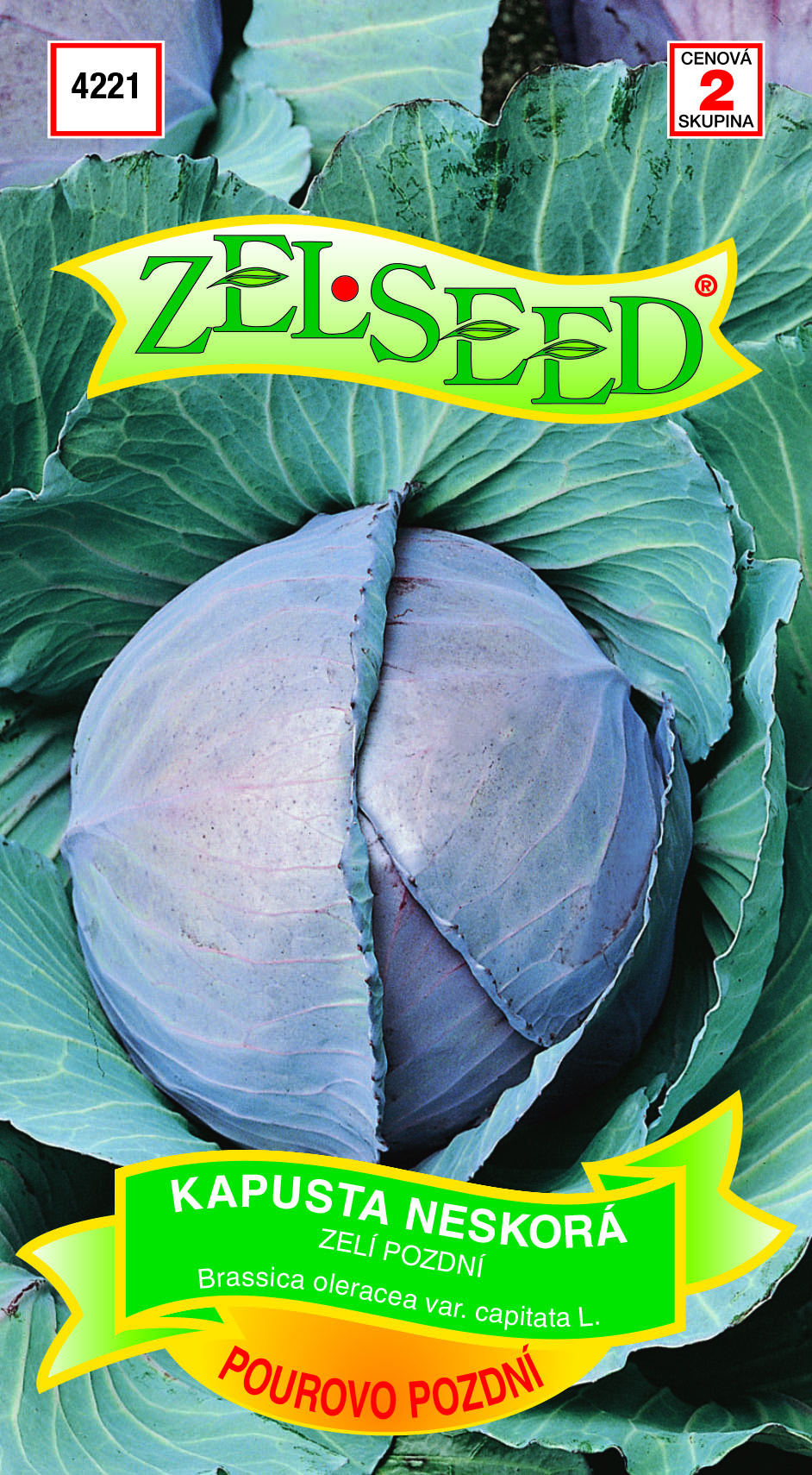 Kapusta Pourovo pozdní nesk. ZEL 4221 – jednoročka