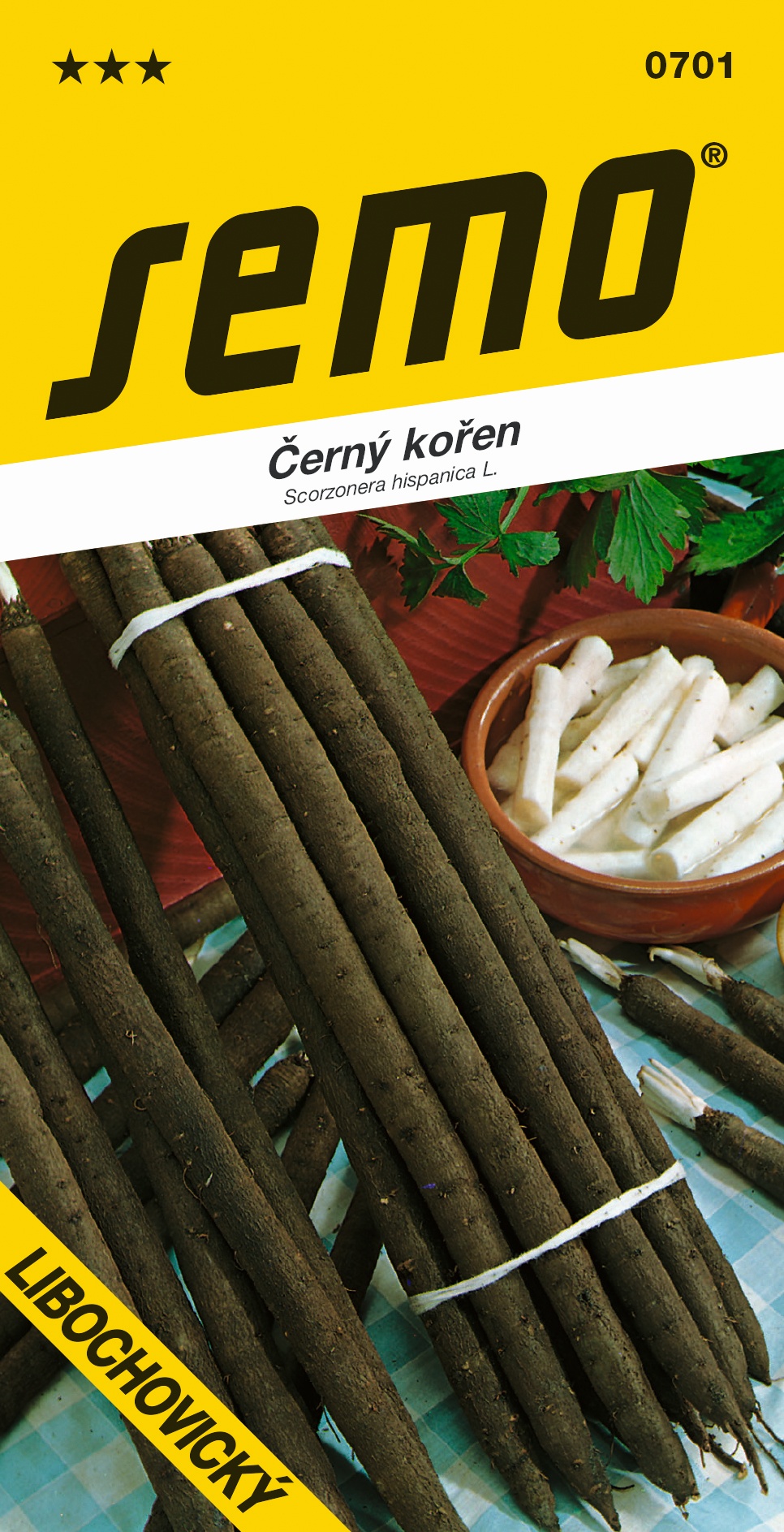 Čierny koreň Libochovický SEMO 0701 – jednoročka