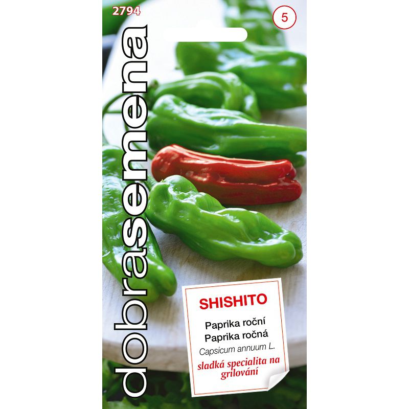 Paprika Shishito DS 2794 – jednoročka