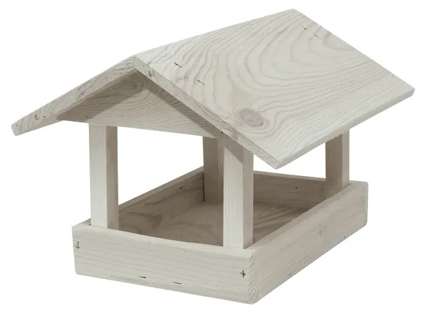 Krmítko drevené č. 17 malé šedé