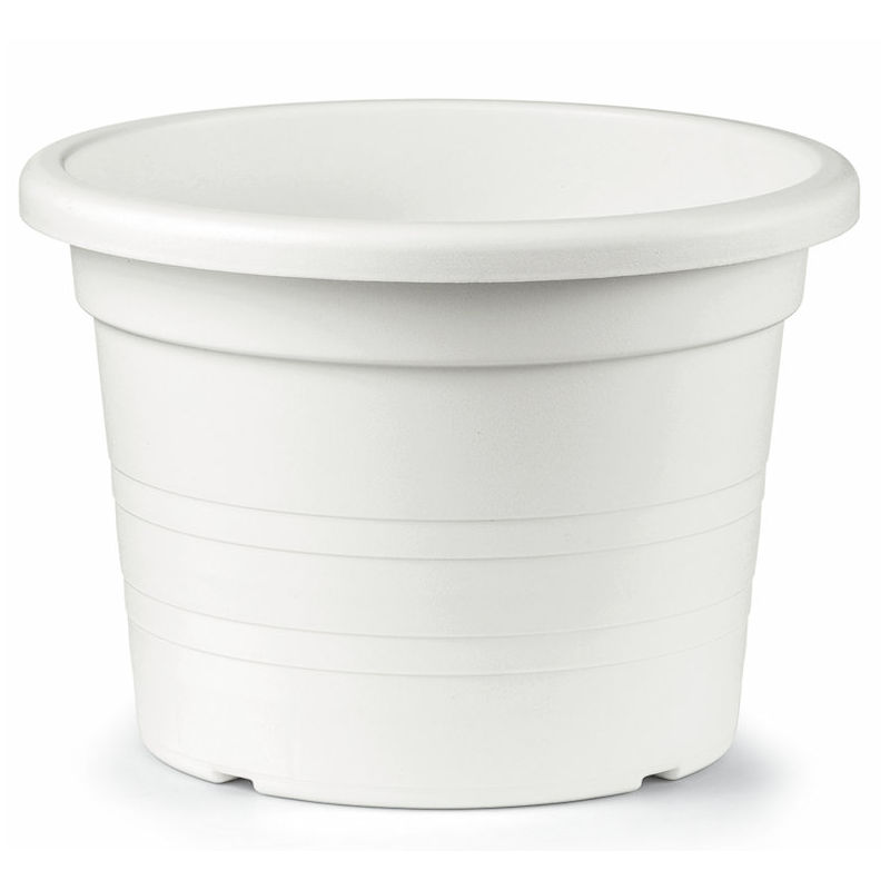 Kvetináč CILINDRO 16cm biela [12]