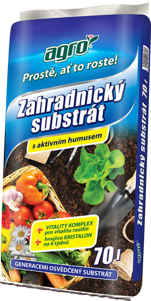 Záhradnícky substrát 70l AGRO [36]