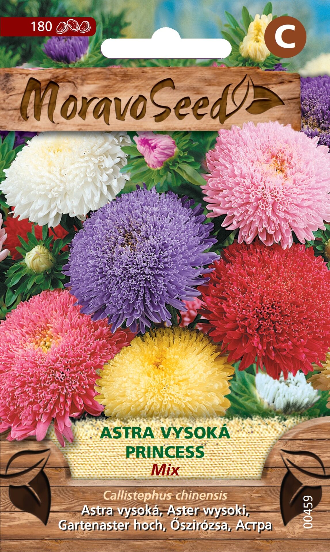 Callistephus chin./Astra Princess/vysoká zmes MS 459