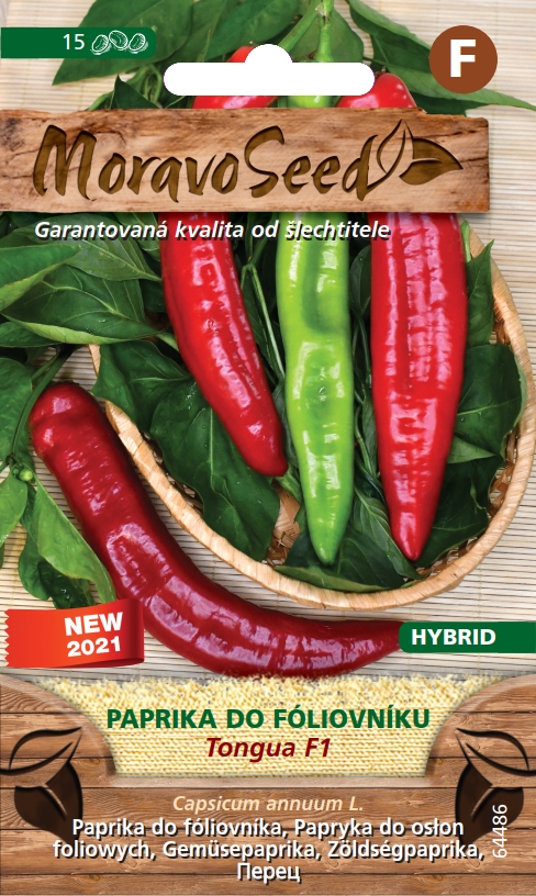 Paprika na rýchlenie TONGUA F1 MS 64486