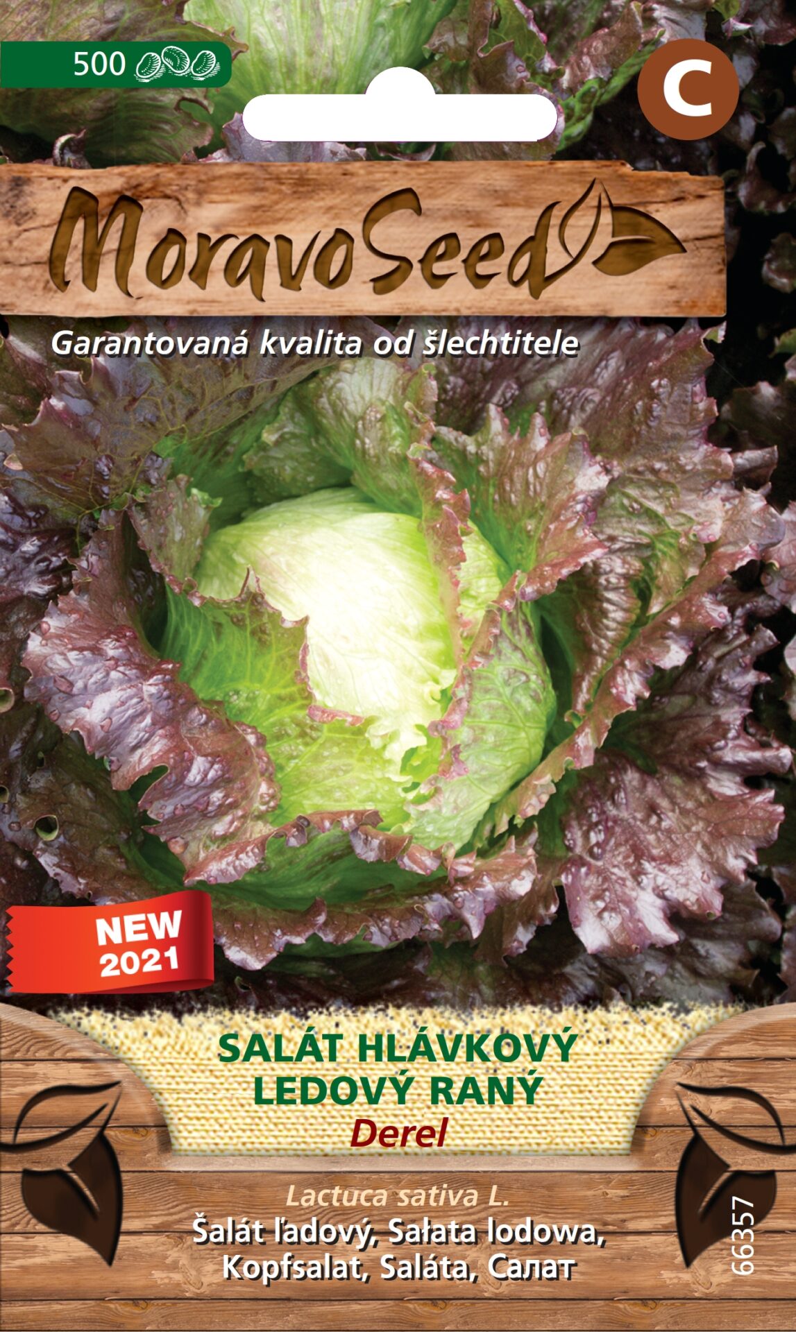 Šalát hlávkový ľadový celoročná DEREL MS 66357