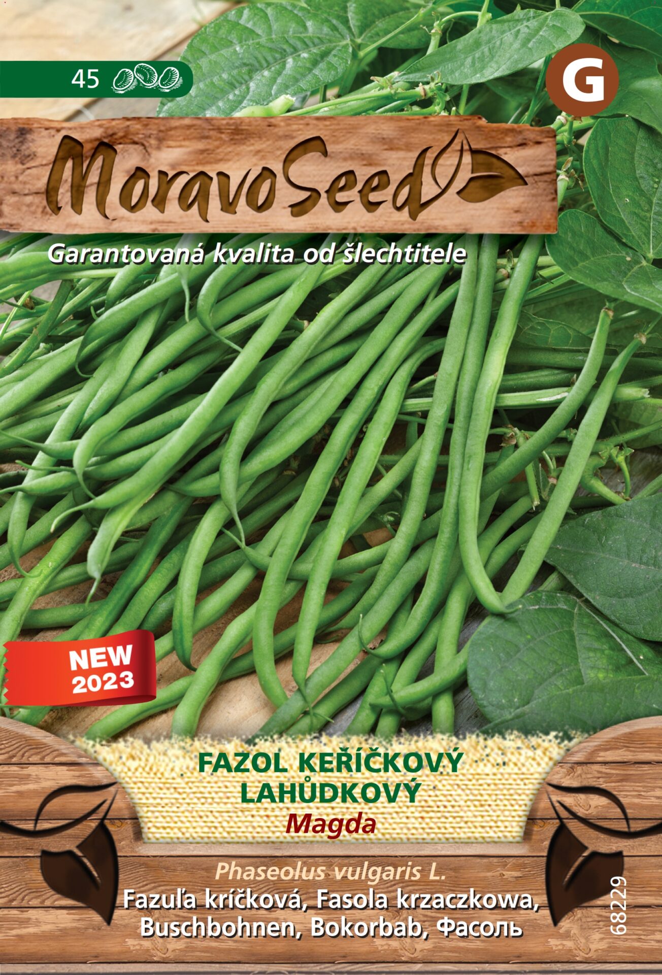 Fazuľa kríčková zelená lahôdková MAGDA MS 68229