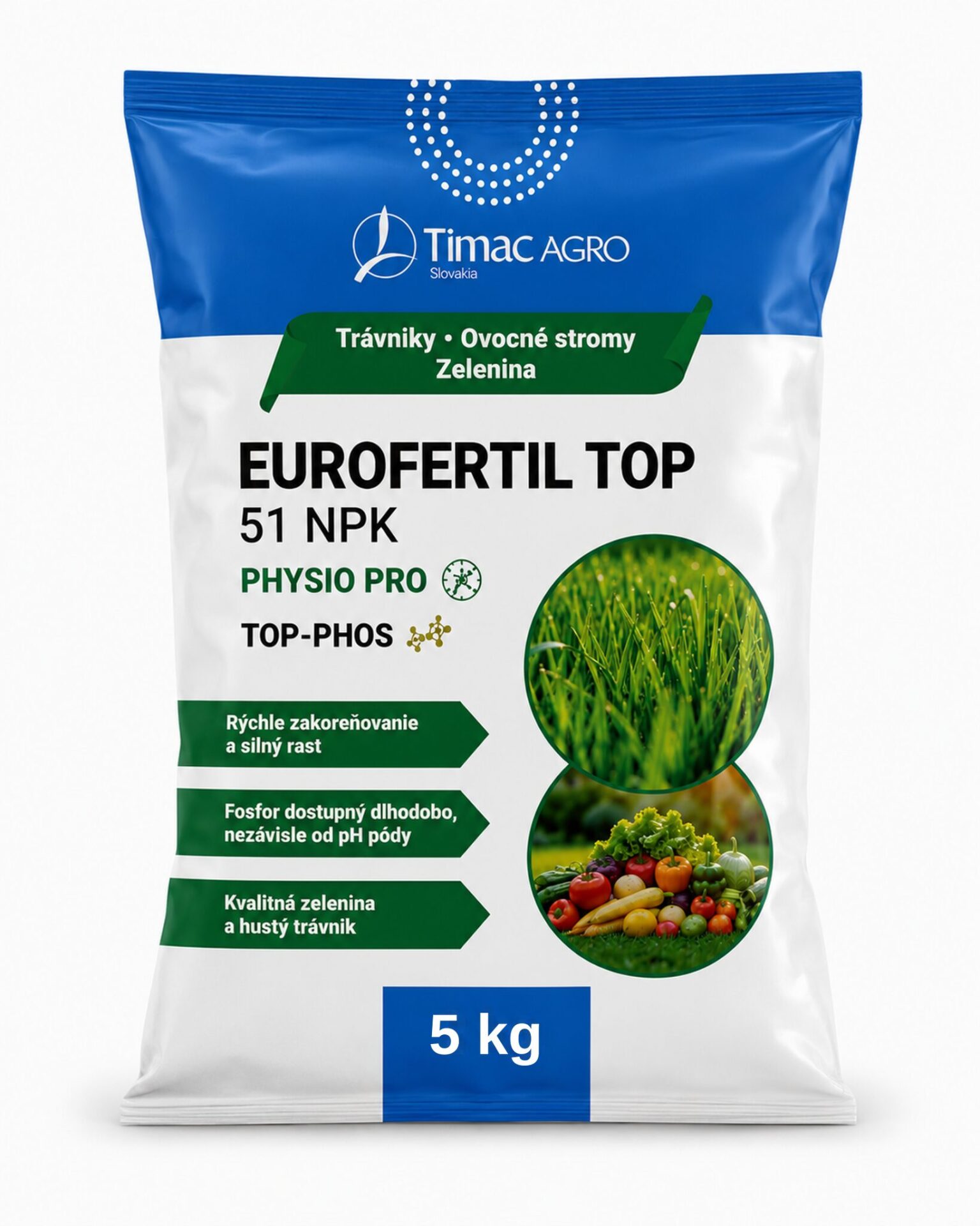 Timac hnojivo Eurofertil TOP 51 NPK – 5 kg