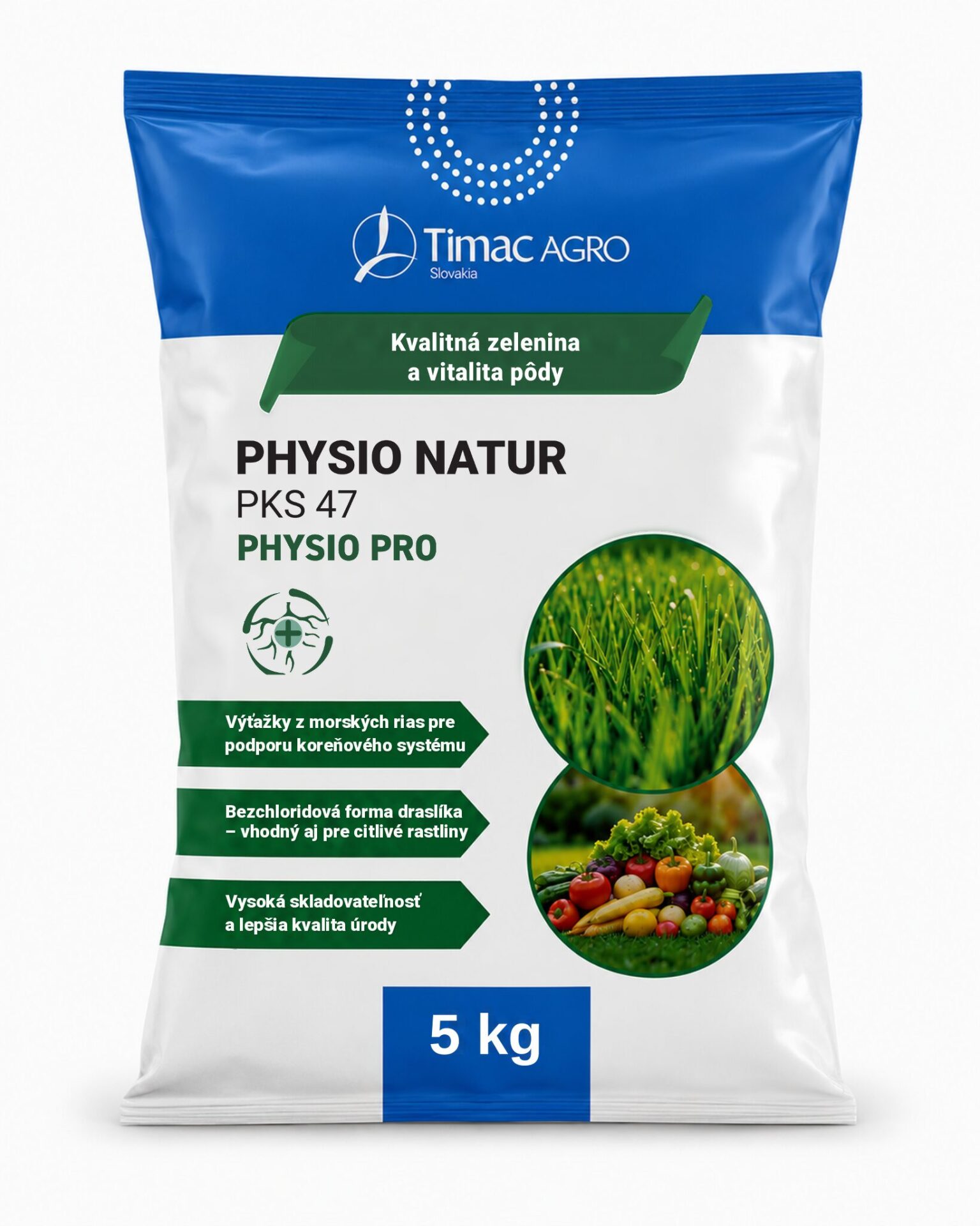 Timac hnojivo Physio Natur PKS 47 – 5 kg