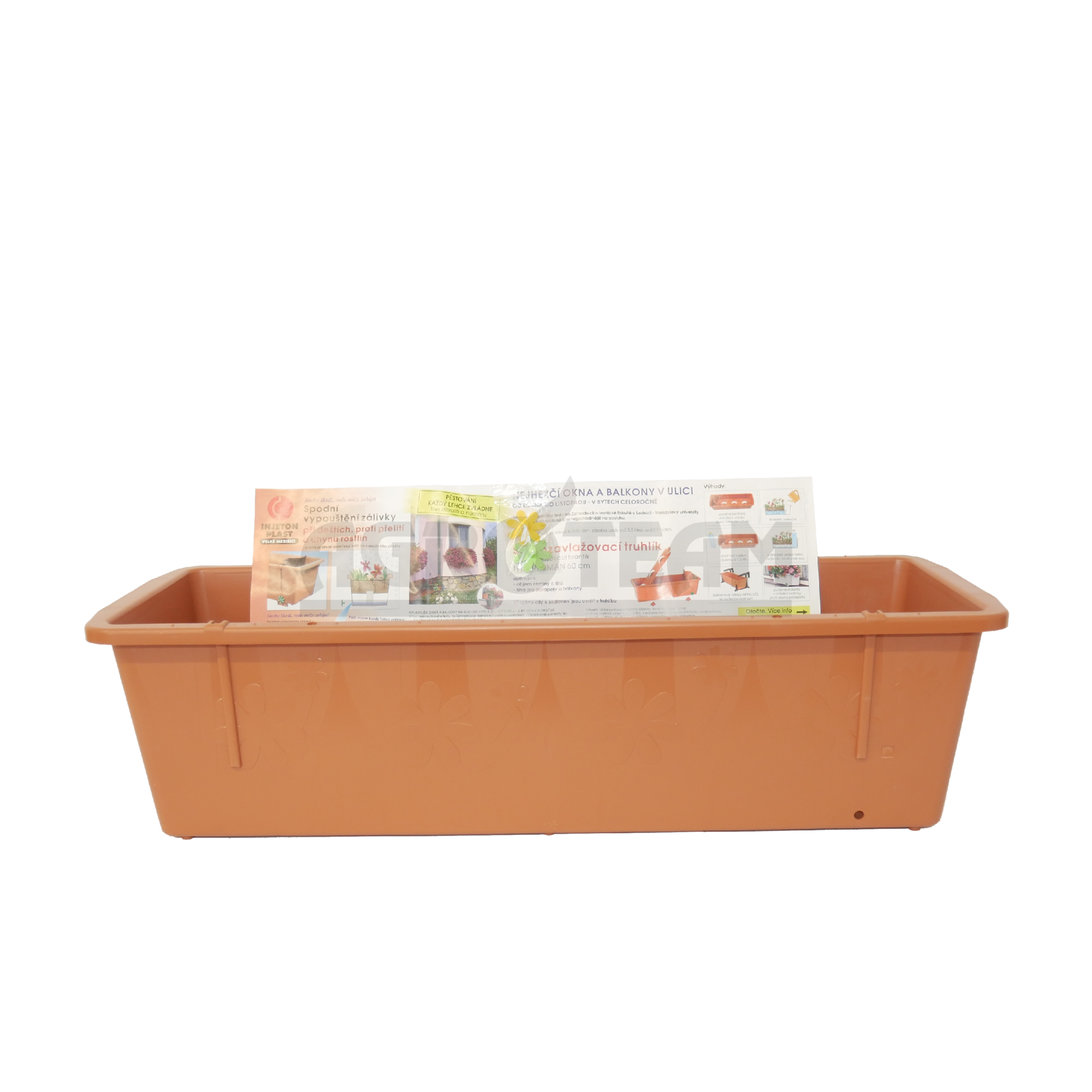 Truhlík Frajman 60cm tehlový samozavlažovací