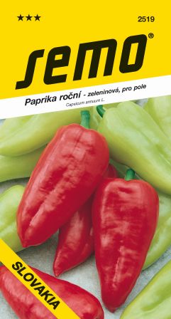 Paprika Slovakia SEMO 2519 – jednoročka