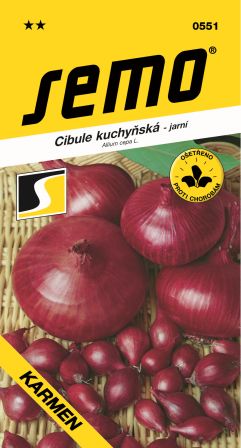 Cibuľa Karmen červená SEMO 0551 – jednoročka