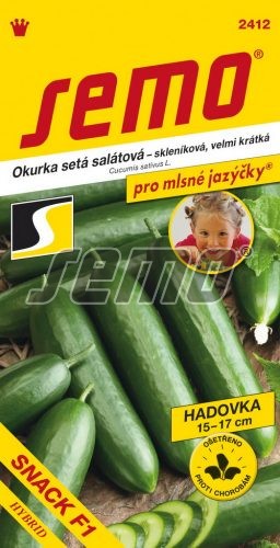 Uhorky šalátové Snack F1 MJ SEMO 2412 – jednoročka