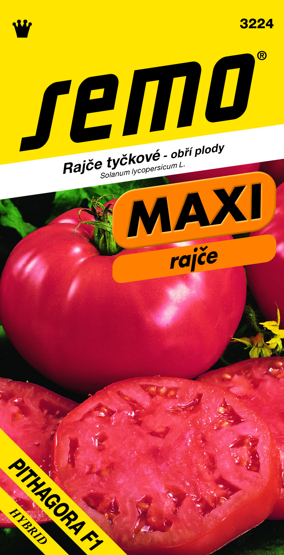 Rajčiak kol. Pitagora F1 MAXI SEMO 3224 – jednoročka